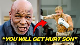 Mike Tyson Reacts To Jake Paul Training Footage