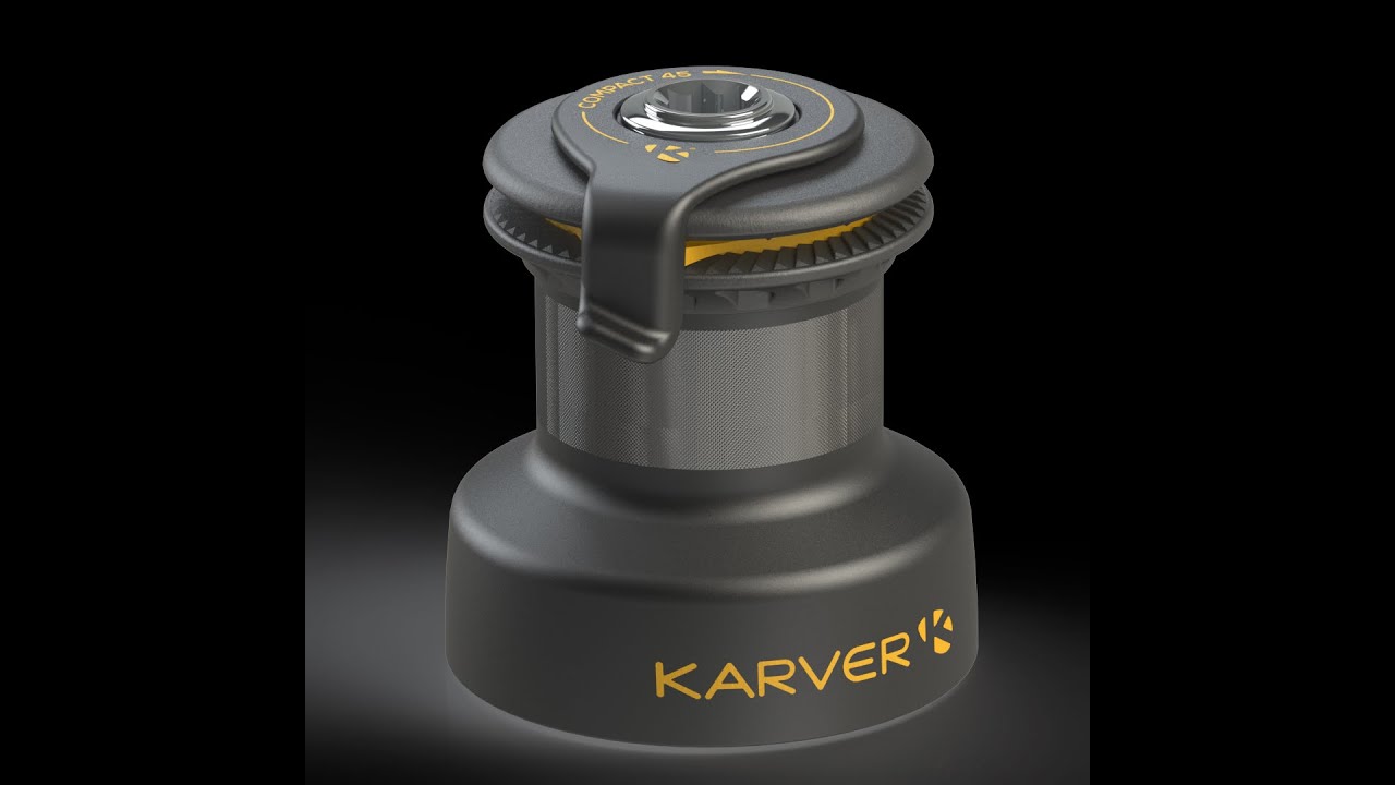 KCW45 Karver Compact winch 45 YouTube