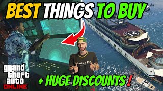 BEST THINGS TO BUY IN GTA 5 Online ! What You Should Buy & AVOID This Week GTA Online Weekly Update