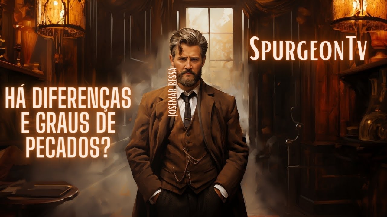 Há Diferenças e graus de pecados? | C. H. Spurgeon ( 1834 -1892 ) @Josemar Bessa