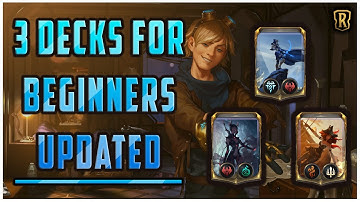 3 Beginner Friendly Decks To Jumpstart Your Climb In Legends of Runeterra 2021