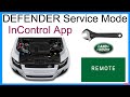 How To Put Your Land Rover Defender into SERVICE MODE Using The Incontrol Phone App