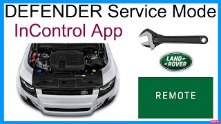 How To Put Your Land Rover Defender into SERVICE MODE Using The Incontrol Phone App