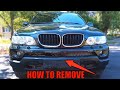 Front Bumper Removal BMW X5 E53