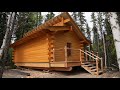 Building An Alaskan Log Cabin - Week 11 (The Stairs and Railings)