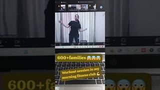 600+ Families Live Workout 😱| Zoom Fitness Session | Women Transformation #liveworkout #fatloss