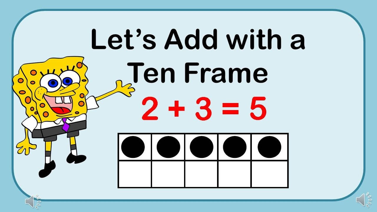 Adding with a Ten Frame - YouTube