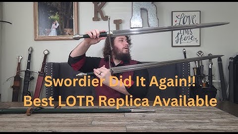 Eindbeoordeling van Aragorn Ranger Sword van Swordier: de beste LOTR-replica die er is