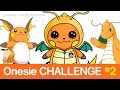 Pokemon CHALLENGE - How to Draw Raichu in Dragonite Onesie step by step CUTE