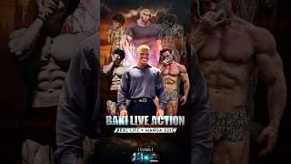 Baki Live Action Edit🎬「Real Life Baki Characters😯」Collab Edit🤝 | #baki #jackhanma #bakihanma Resimi