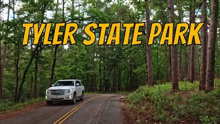 Tyler State Park! Drive and walk with me through a Texas State Park!