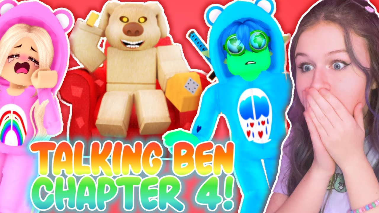 TALKING BEN CHAPTER 4 IS SCARIER THAN I THOUGHT... ROBLOX Talking Ben