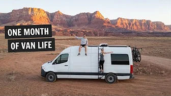 One month of VAN LIFE in the Southwestern United States