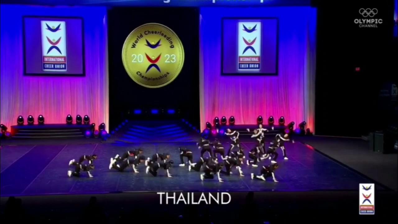 นักเรียนโรงเรียนสาธิตราชภัฏเชียงใหม่ ตัวแทนนักกีฬาเชียร์ทีมชาติไทย ICU