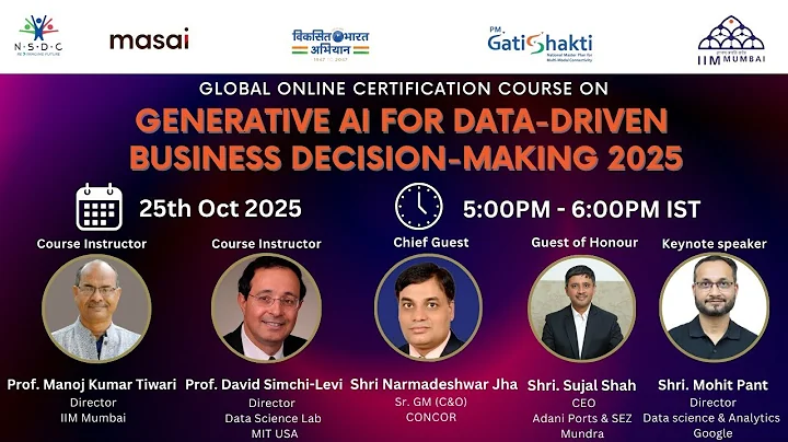 Generative AI for Data Driven Business Decision-Making 2025