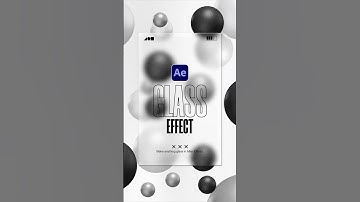 Create Cinematic Glass Morphism Effects in After Effects