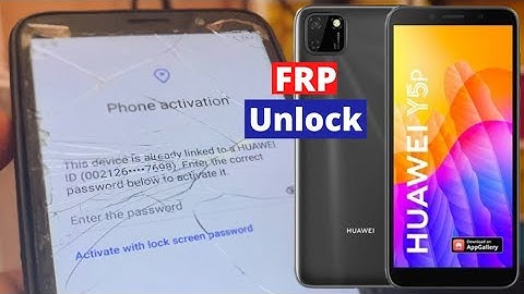 Huawei Y5P DRA-LX9 MTK 10.1.0 HUAWEI ID FRP BYPASS 2025