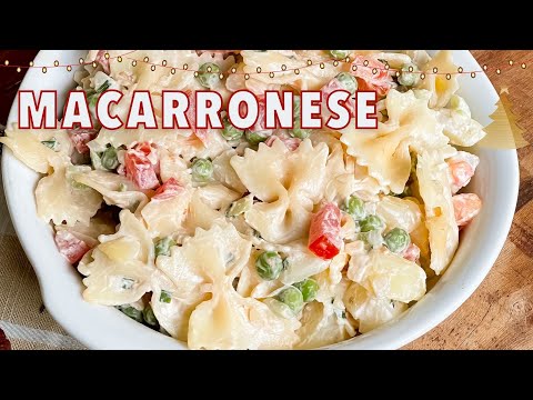 Receita de Macarronese Vegana | Salada de Macarrão