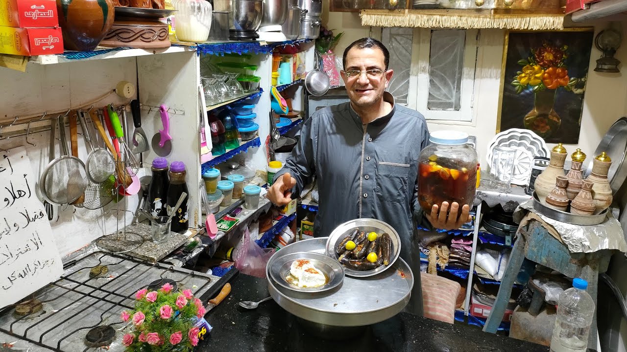 سر التتبيله للباذنجان المخلل بتاع المطاعم