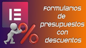 ✅ Formularios de presupuestos con descuentos con Elementor y Piotnet addons