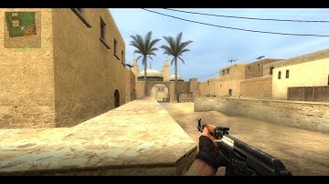 Counter-Strike: Source 2023 gameplay de_dust part-2 [with Bots]
