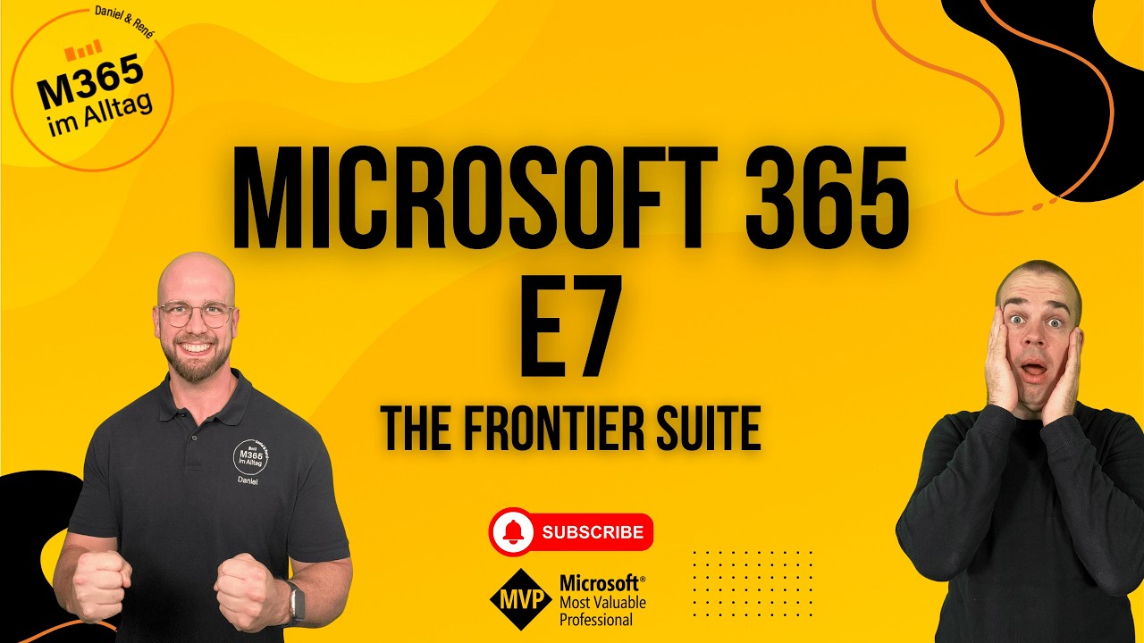 Folge 104 - Microsoft 365 E7 - The Frontier Suite! - YouTube