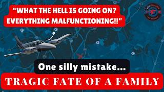 Pilot’s Small Mistake Doomed His Family—Shocking Cause of Deadly Plane Crash #atc
