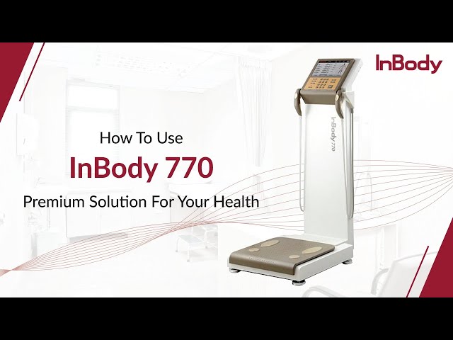 InBody 770 Body Composition and Body Water Analyzer - InBody USA