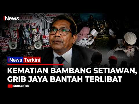 Kematian Bambang Setiawan Disorot! GRIB Jaya Bantah Terlibat Kericuhan 27 Agustus | iNews Terkini