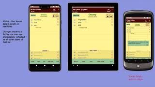 Mister Lister - A collaborative multi-list, multi-user app with real-time syncing. screenshot 2