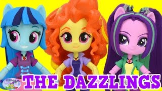 CUSTOM My Little Pony The Dazzlings Equestria Girls DIY Tutorial Surprise Egg and Toy Collector SETC