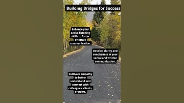 Building Bridges for success