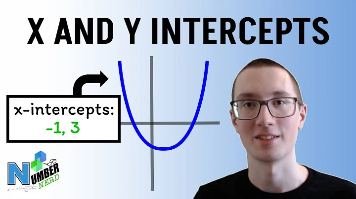 How to Find the X and Y Intercepts of a Graph! [Algebra]