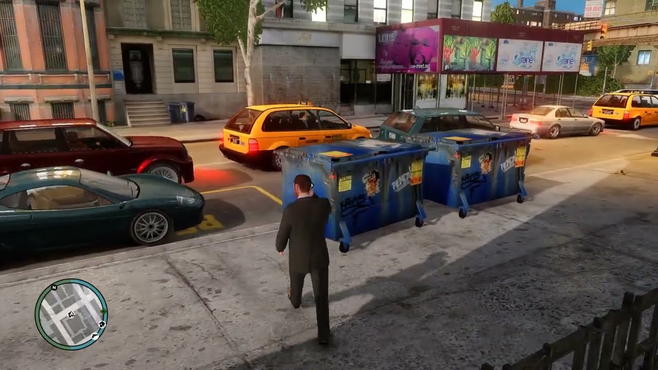 GTA IV - 6 Star Wanted Level - Stealing police helicopter with Dwanye's backups