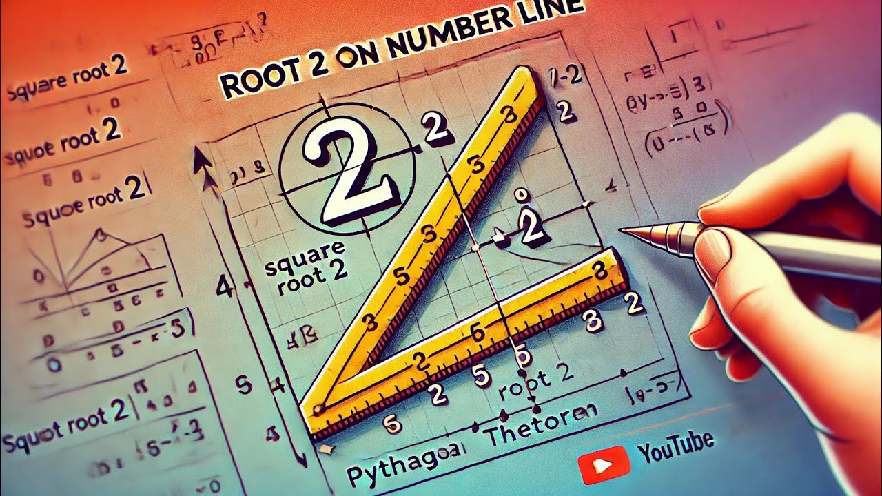 Represent 2 Math Represent √2 on Number Line Step by Step | Class 9 NCERT Maths - YouTube