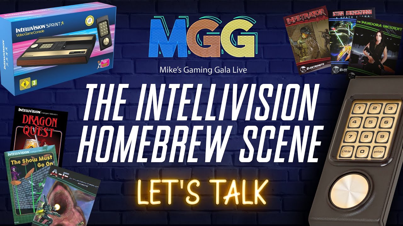 Let's Talk about INTELLIVISION HOMEBREW!  How's It Going?