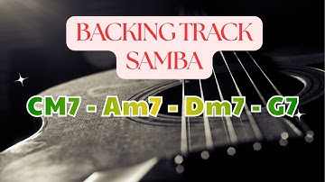 BACKING TRACK SAMBA C MAJOR | C Am Dm G | 110 BPM | TN BACKING TRACK