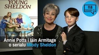 Celebrity Iain Armitage i Annie Potts o Młodym Sheldonie Profile