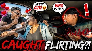 FLIRTING WITH ANOTHER MAN IN FRONT OF NY HUSBAND!😬