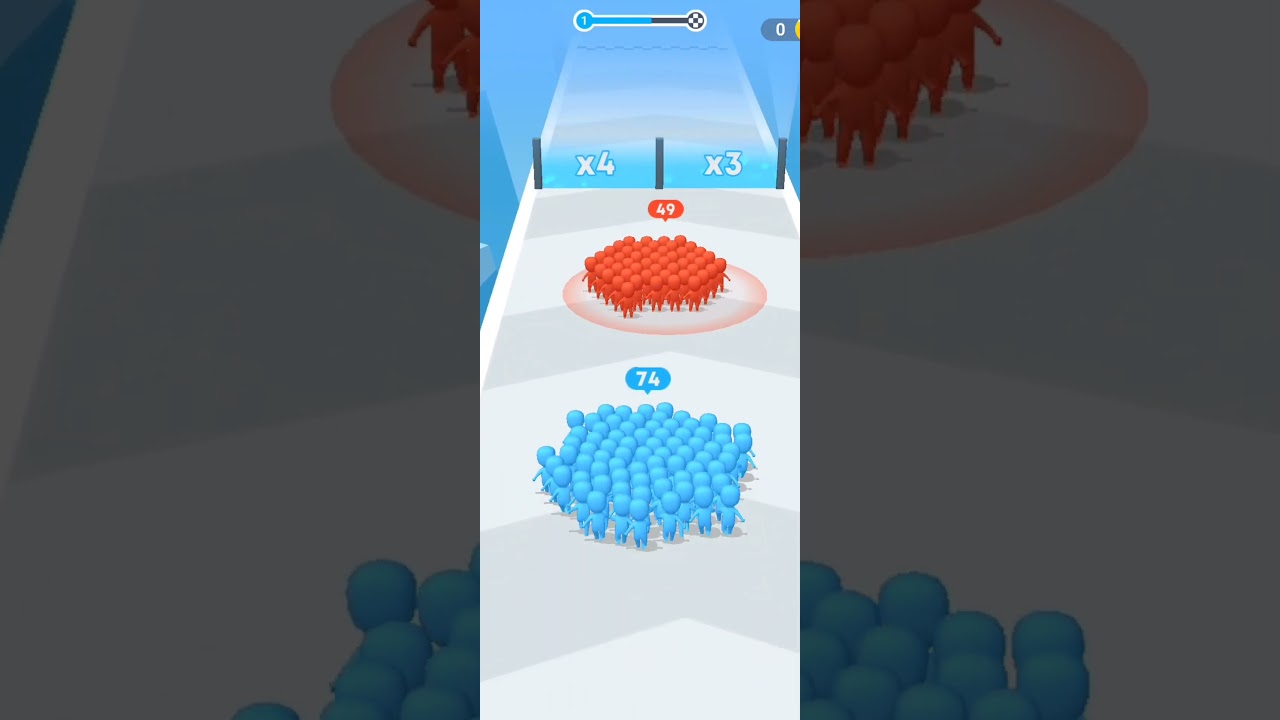 Count Masters – Level 1 Gameplay | Crowd Runner Start! 🔥