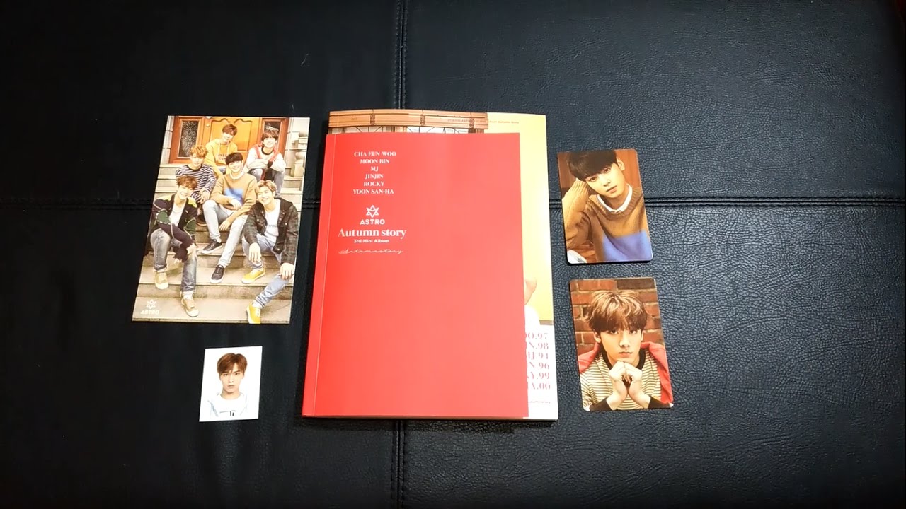 Unboxing Astro (아스트로) - Autumn Story (Red Version)