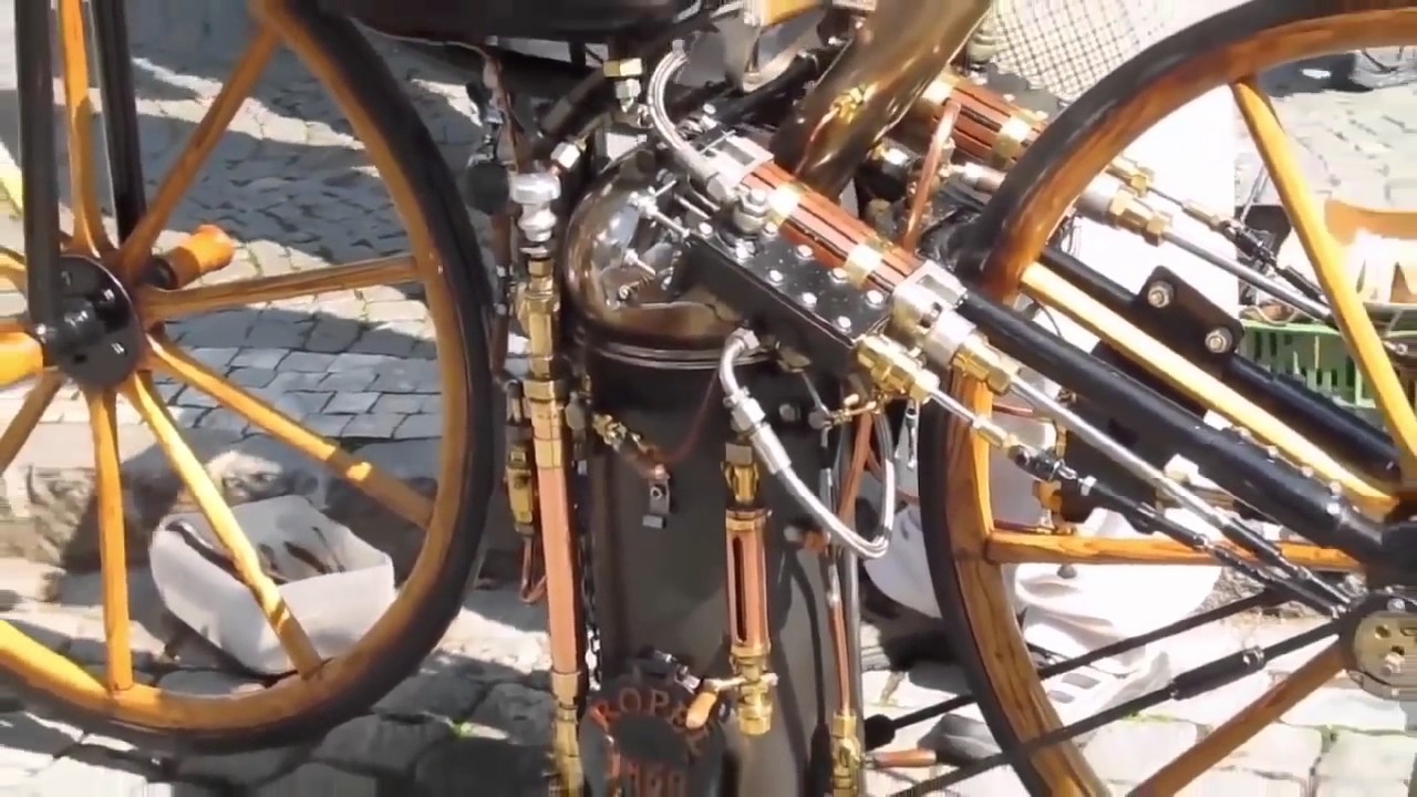 vintage steam motorcycle steam