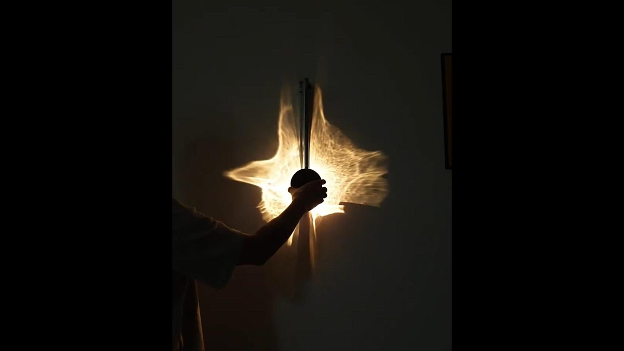 Modern Minimalist Water Waves Rotatable LED Wall Sconce - YouTube