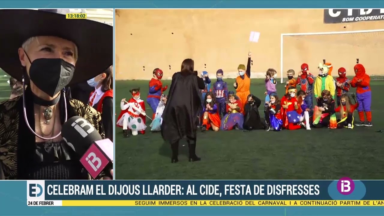 IB3 T visita el CIDE el dia de Carnaval (2022)