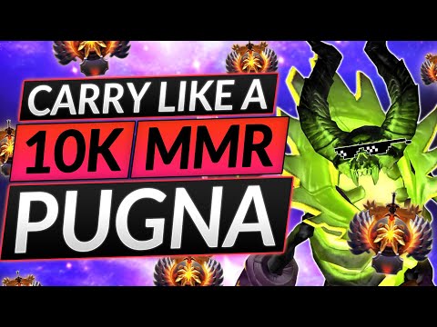 Things I Learned CARRYING at 10K MMR - SO BROKEN It&rsquo;s Hard to Believe (Pugna) - Dota 2 Guide