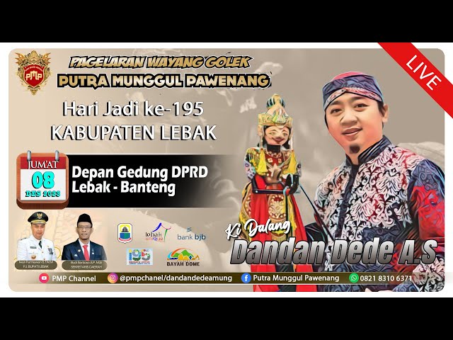 🔴[ LIVE ] HARI JADI KABUPATEN LEBAK || PUTRA MUNGGUL PAWENANG || KAB.LEBAK, 08-12-2023 class=