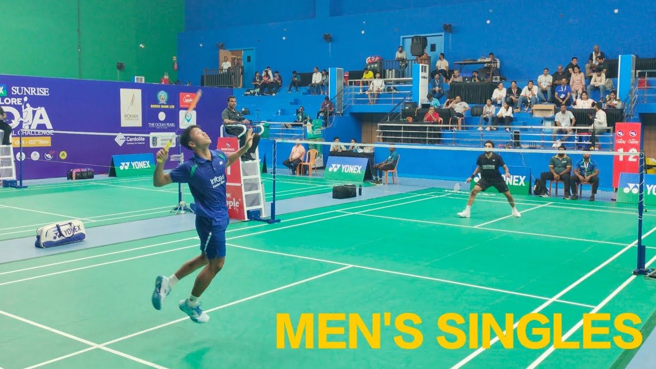 GINPAUL V/S RITHVIK SANJEEVI MEN'S SINGLES MANGALORE INDIA INTERNATIONAL CHALLENGE 2025