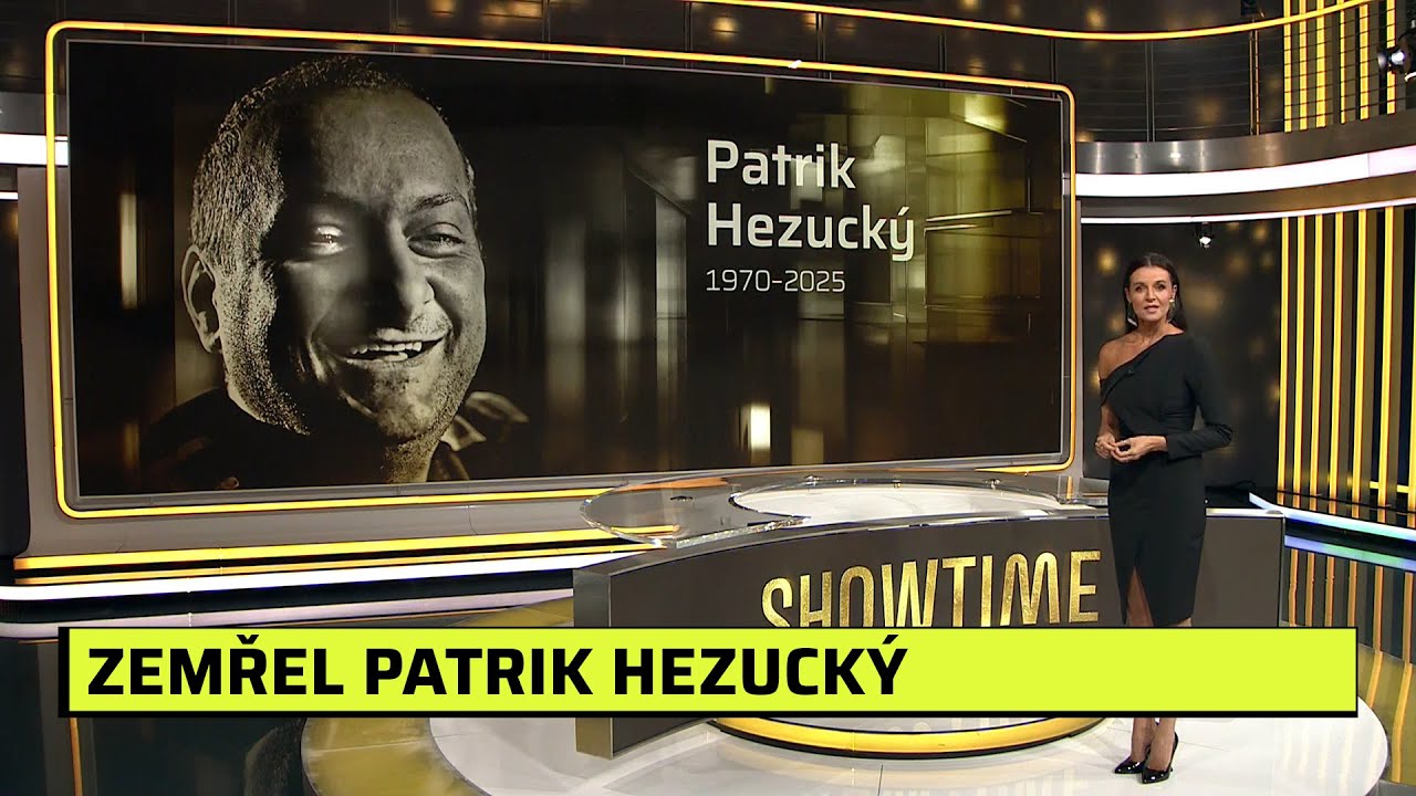 SHOWTIME: Vzpomínka na oblíbeného moderátora Patrika Hezuckého