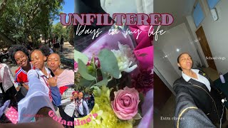 UNFILTERED days in my life🍃|| Galantine’s,extra classes || South African YouTuber