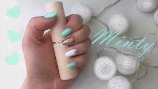Мятный Маникюр / Гель Лак / Дизайн Гель Лаком Мятный Маникюр / Гель Лак / Дизайн Гель Лаком